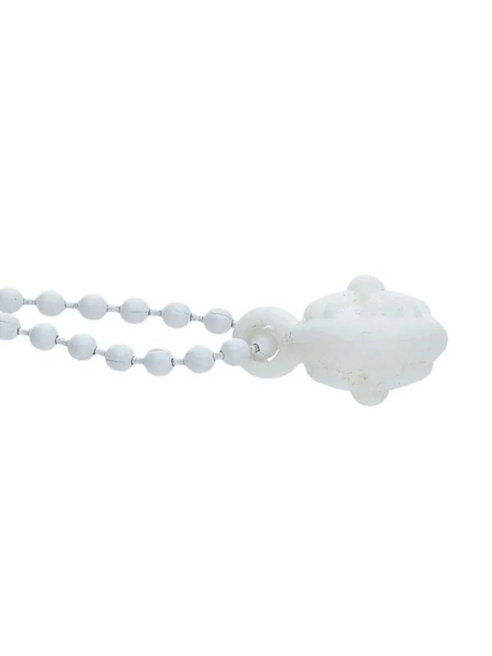 Chrome Hearts Rubber Ball Cross Necklace